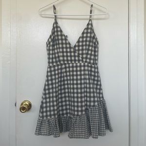Checkered Mini Dress